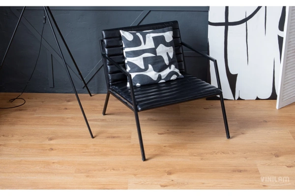 Кварцвиниловая плитка  VINILAM Cork Premium Дуб Гранада 33999